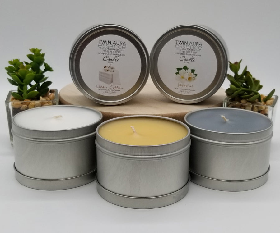FRESH & CLEAN SCENTED Candles 4 oz